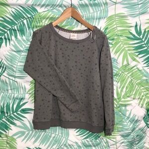 Knox rose size L gray sweater